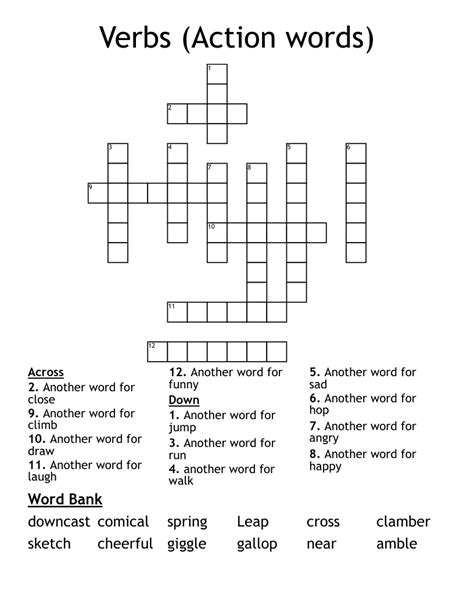 actionable words crossword clue|action word for manage.